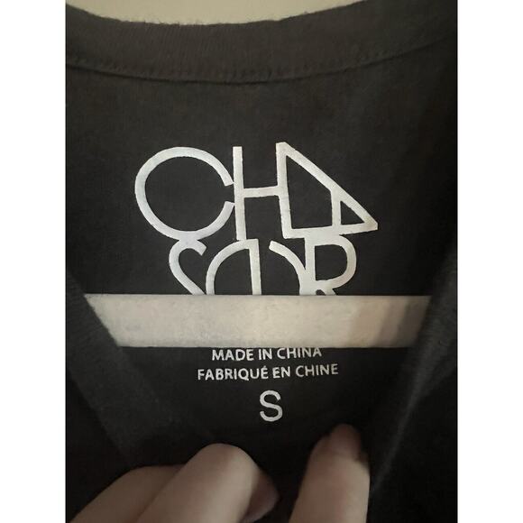 Chaser Live To Ride Muscle Tank Top Tee Biker Skull Eagle Moto Womens Small EUC - Picture 3 of 3